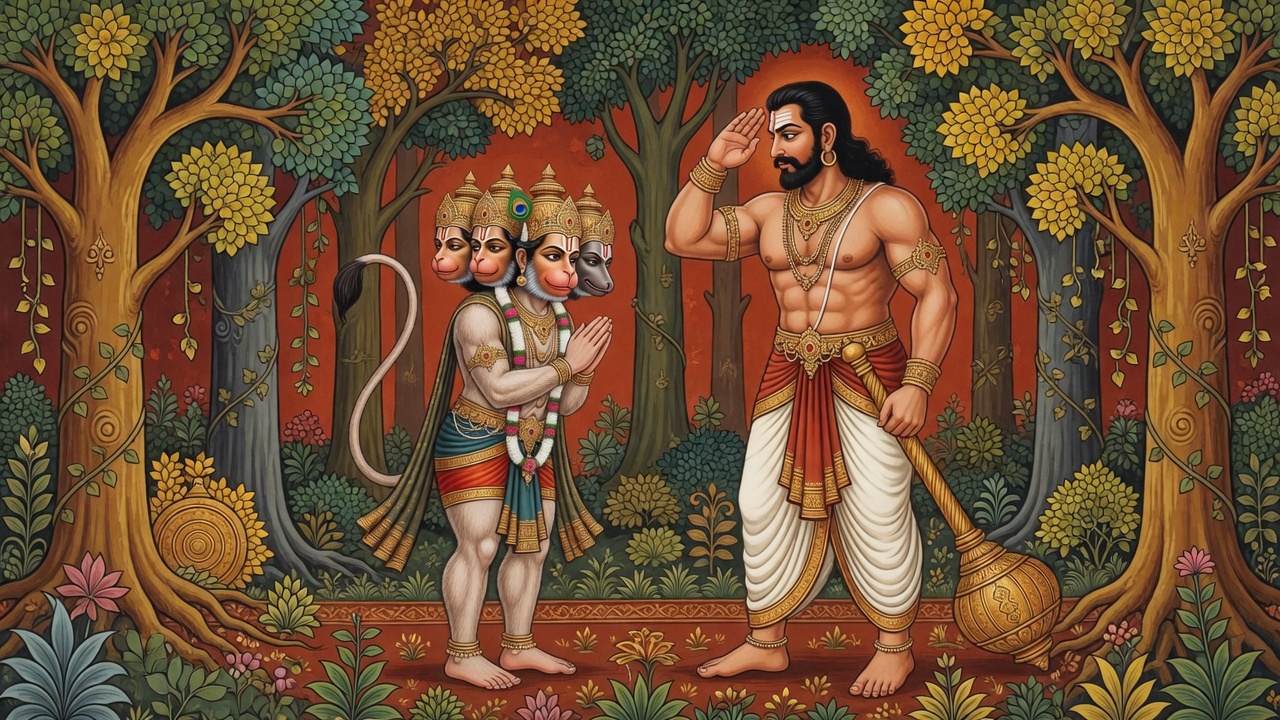 Rama-Sita in the heart