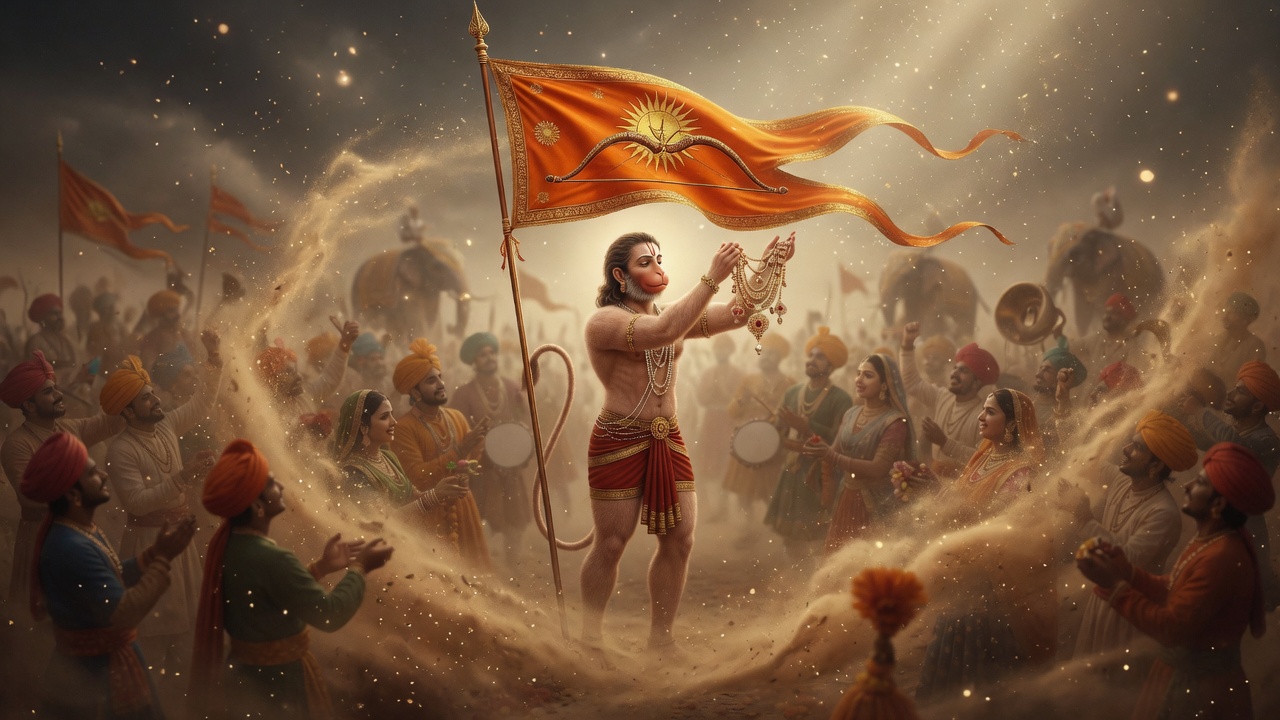 Gesture of devotion
