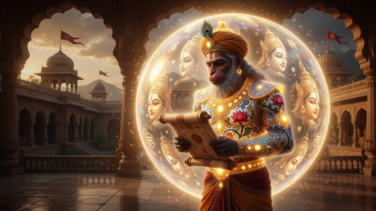 Hanuman Gayatri aura