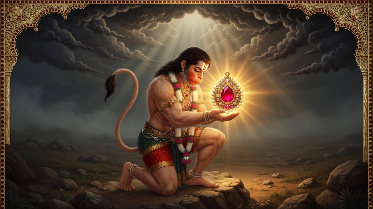 Evening aarti light