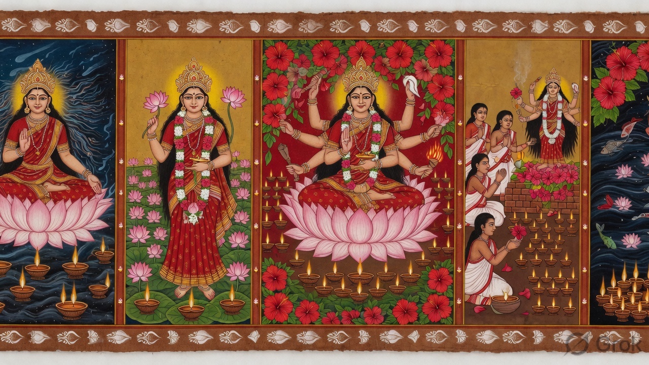 Kali from Durga's brow