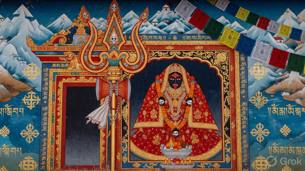 Trishula at the gate