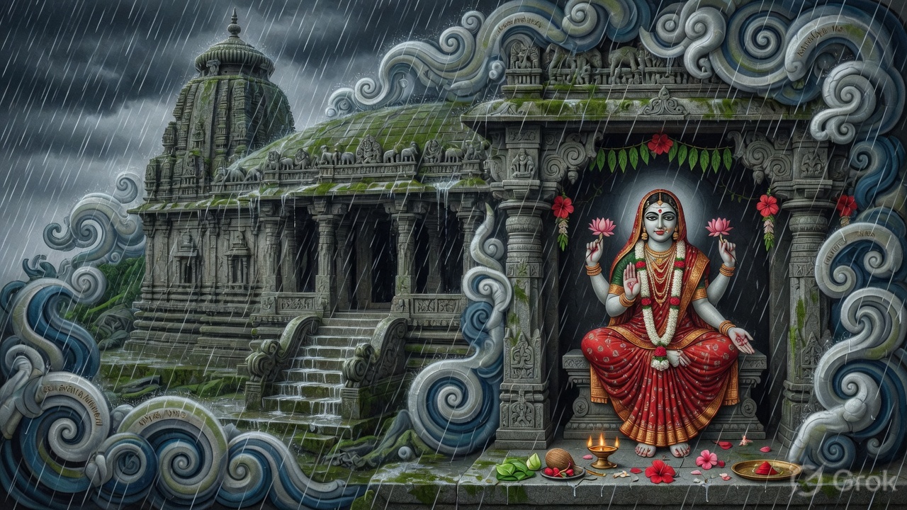 Kamakhya in monsoon