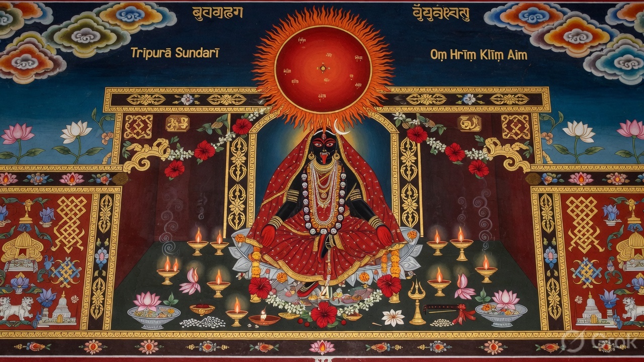 The bindu of Tripura