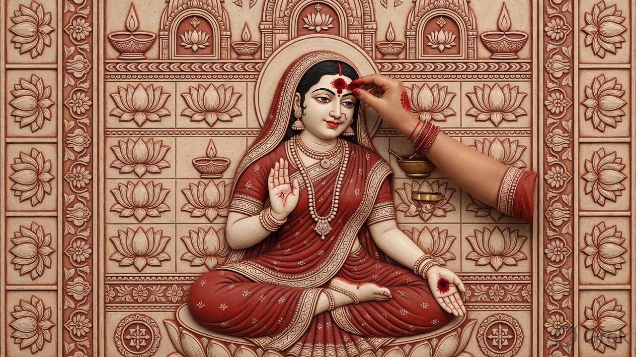 Kumkum tilak