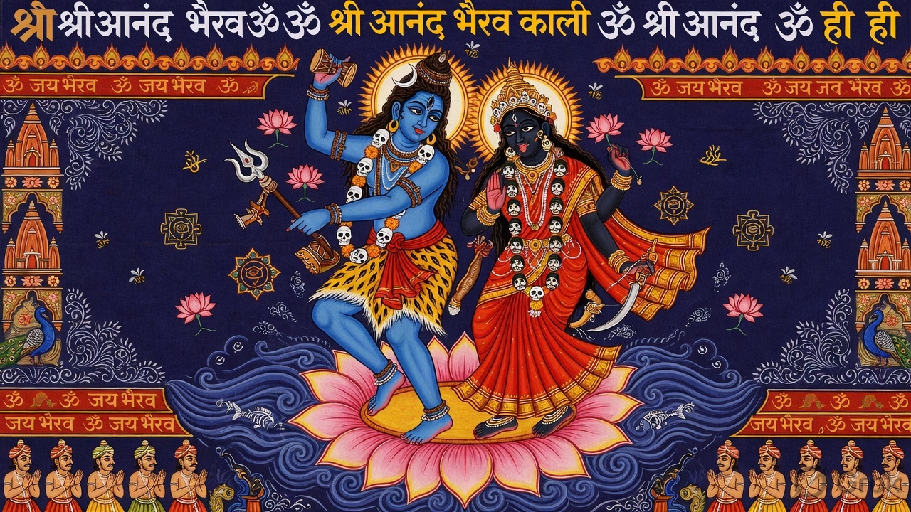 Ananda with Bhairava