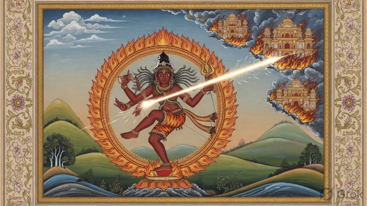 त्रिपुर दहन